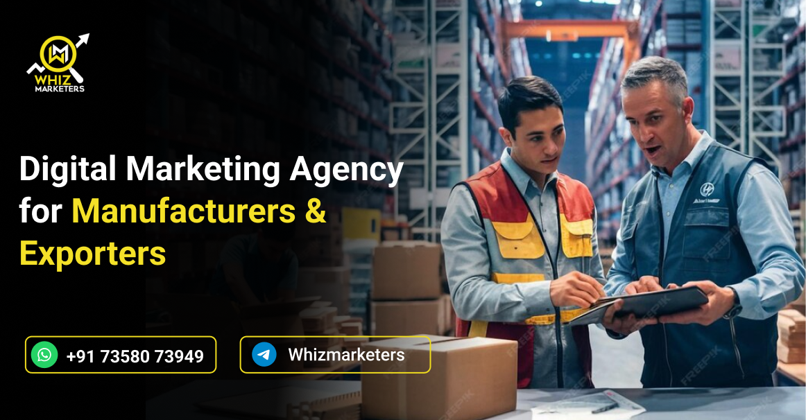 Digital Marketing Agency for Manufacturers